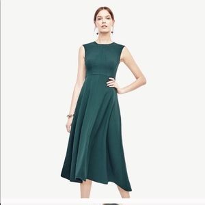 Ann Taylor Green Dress 0P